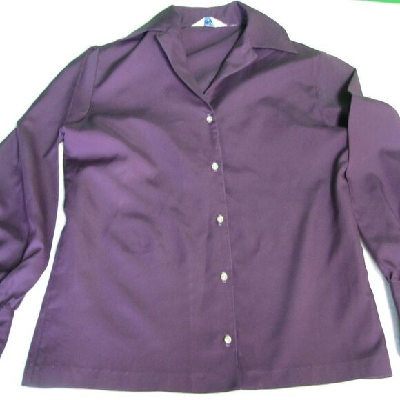 Vintage Sears Violet Blouse - Picture 1 of 4
